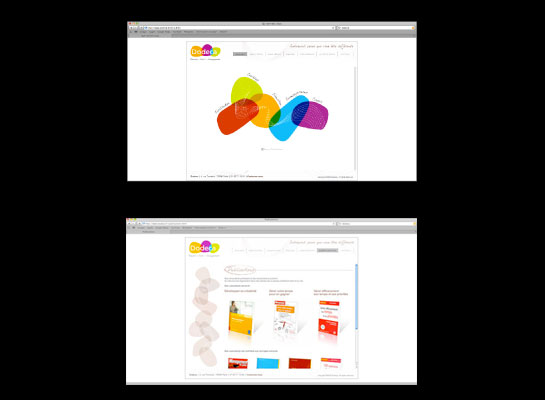 Dodeca web site page 1 et 2