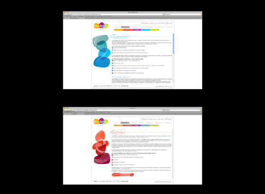 Dodeca web site page 3 et 4