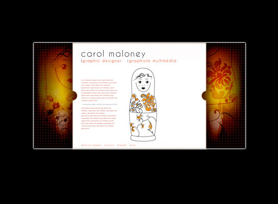 Carol Maloney - Site index page